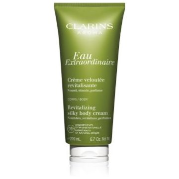 Clarins Eau Extraordinaire Revitalizing Silky Body Cream crema revitalizanta pentru corp ieftina