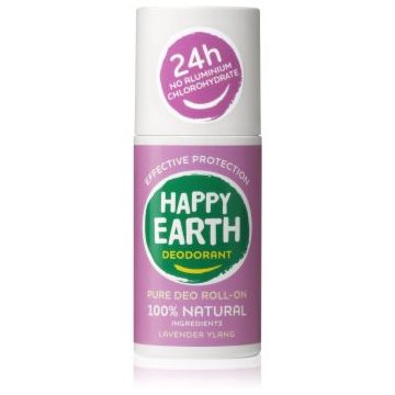 Happy Earth 100% Natural Deodorant Roll-On Lavender Ylang Deodorant roll-on de firma original