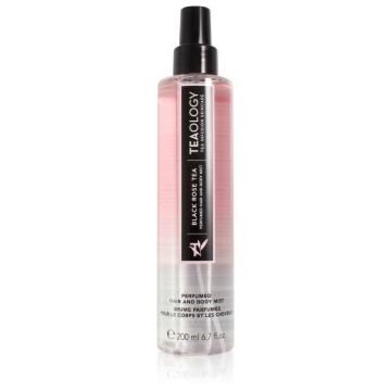 Teaology Body Mist Rose Tea spray pentru corp cu aromă de trandafiri trandafir