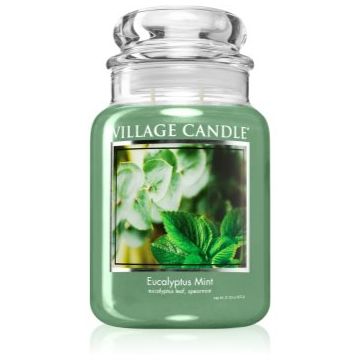 Village Candle Eucalyptus Mint lumânare parfumată ieftin