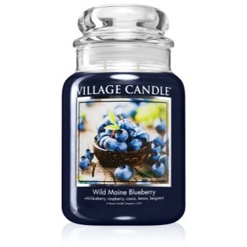 Village Candle Wild Maine Blueberry lumânare parfumată de firma original