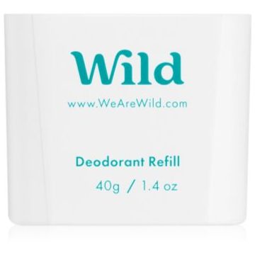 Wild Fresh Cotton & Sea Salt deodorant stick rezervă