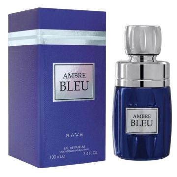 Apa de Parfum pentru Barbati - Rave EDP Ambre Bleu, 100 ml de firma originala