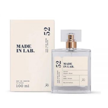 Apa de Parfum pentru Femei - Made in Lab EDP No. 52, 100 ml de firma originala