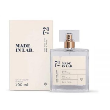 Apa de Parfum pentru Femei - Made in Lab EDP No. 72, 100 ml ieftina