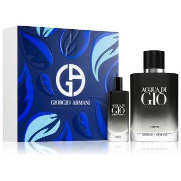 Armani Acqua di Giò Parfum set cadou pentru bărbați la reducere