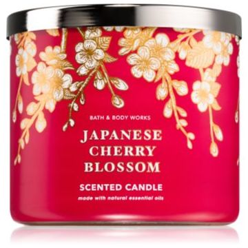 Bath & Body Works Japanese Cherry Blossom lumânare parfumată III.