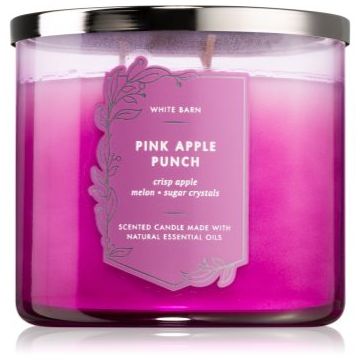 Bath & Body Works Pink Apple Punch lumânare parfumată I.