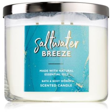 Bath & Body Works Saltwater Breeze lumânare parfumată de firma original