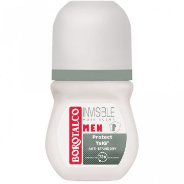 Deodorant Roll-on Borotalco Men Invisible, 50 ml (Gramaj: 3 x 40 ml)