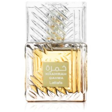 Lattafa Khamrah Qahwa Eau de Parfum unisex de firma original