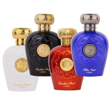 Opulent Musk + Opulent Oud + Opulent Red + Opulent Blue Oud