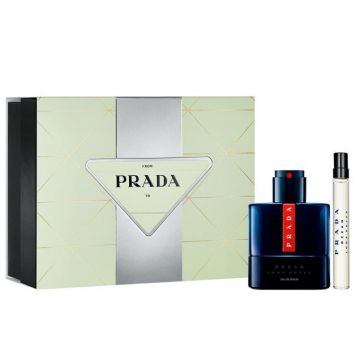 Set Prada Luna Rossa Ocean, Apa de Parfum, Barbati, 100 ml + 10 ml de firma original