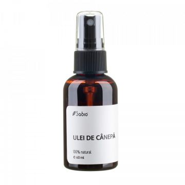 Ulei de canepa dulci SABIO (Concentratie: Ulei, Gramaj: 60 ml) ieftina