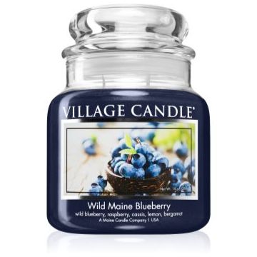 Village Candle Wild Maine Blueberry lumânare parfumată de firma original