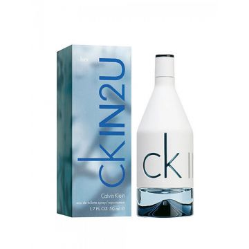 Calvin Klein CK IN2U, Apa de Toaleta, Barbati (Concentratie: Apa de Toaleta, Gramaj: 50 ml)