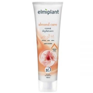 Cremă depilatoare pentru piele sensibilă Elmiplant Almond Care 150ml ieftina