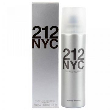 Deo Spray Carolina Herrera 212 Woman (Concentratie: Deo Spray, Gramaj: 150 ml) de firma original