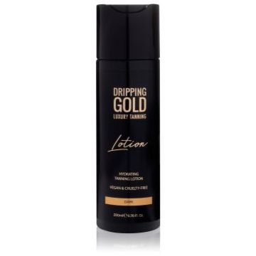 Dripping Gold Luxury Tanning Lotion lotiune hidratanta pentru bronzare pentru un bronz intens