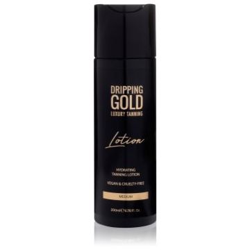 Dripping Gold Luxury Tanning Lotion lotiune hidratanta pentru bronzare pentru un bronz intens