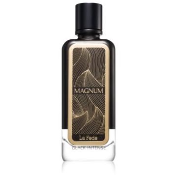 La Fede Magnum Black Intense Eau de Parfum pentru bărbați ieftin