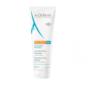 Lotiune reparatoare dupa plaja, A-Derma Protect AH, 250 ml