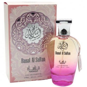 Parfum indian unisex Banat Al Sultan by Manasik Eau De Parfum, 100 ml de firma original