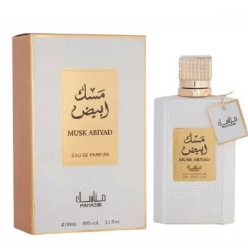 Parfum indian unisex MUSK ABIYAD by Manasik Eau De Parfum, 100 ml de firma original