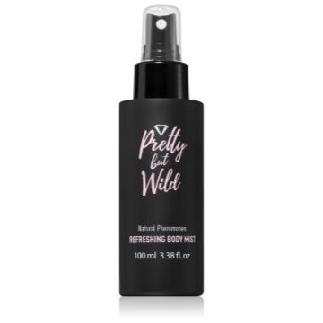 Secret play Pretty but Wild Refreshing Body Mist spray pentru corp cu feromoni ieftin