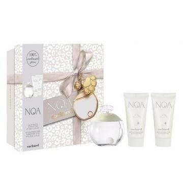 Set Cadou Cacharel Noa, Apa de Toaleta, Femei (Continut set: 100 ml Apa de Toaleta + 2 x 50 ml Lotiune de corp) de firma original