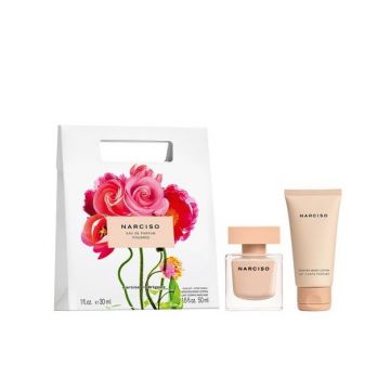 Set cadou Narciso Poudree, Femei, Apa de Parfum 30 ml + Lotiune de corp 50 ml de firma original