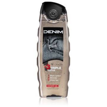 Denim Black gel de duș pentru bărbați