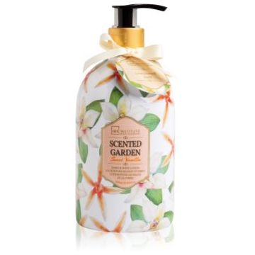 IDC INSTITUTE Scented Garden Vanilla loțiune de corp hidratantă