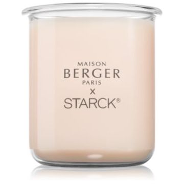 Maison Berger Paris Starck Peau de Soie lumânare parfumată rezervă Pink