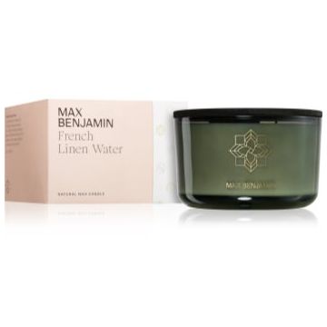 MAX Benjamin French Linen Water lumânare parfumată