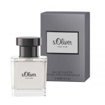 Apa de Toaleta pentru Barbati - s.Oliver For Him, EDT Men, 30 ml de firma originala