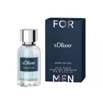 Apa de Toaleta pentru Barbati - s.Oliver Scent of You, EDT Men, 30 ml de firma originala