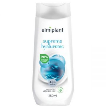 Lotiune de corp Elmiplant Supreme Hyaluronic pentru piele uscata, 250 ml