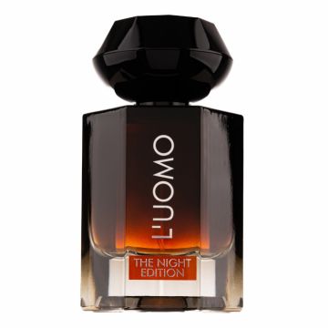 Parfum L Uomo The Night Edition, Fragrance World, apa de parfum 100 ml, barbati - inspirat din La Nuit de l Homme by Yves Saint Laurent de firma original